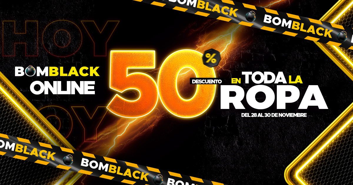 ARTE DE PROMO  BOMBLACK