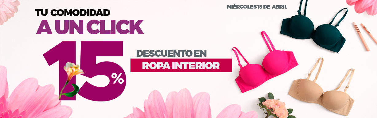 15 % DE LENCERIA