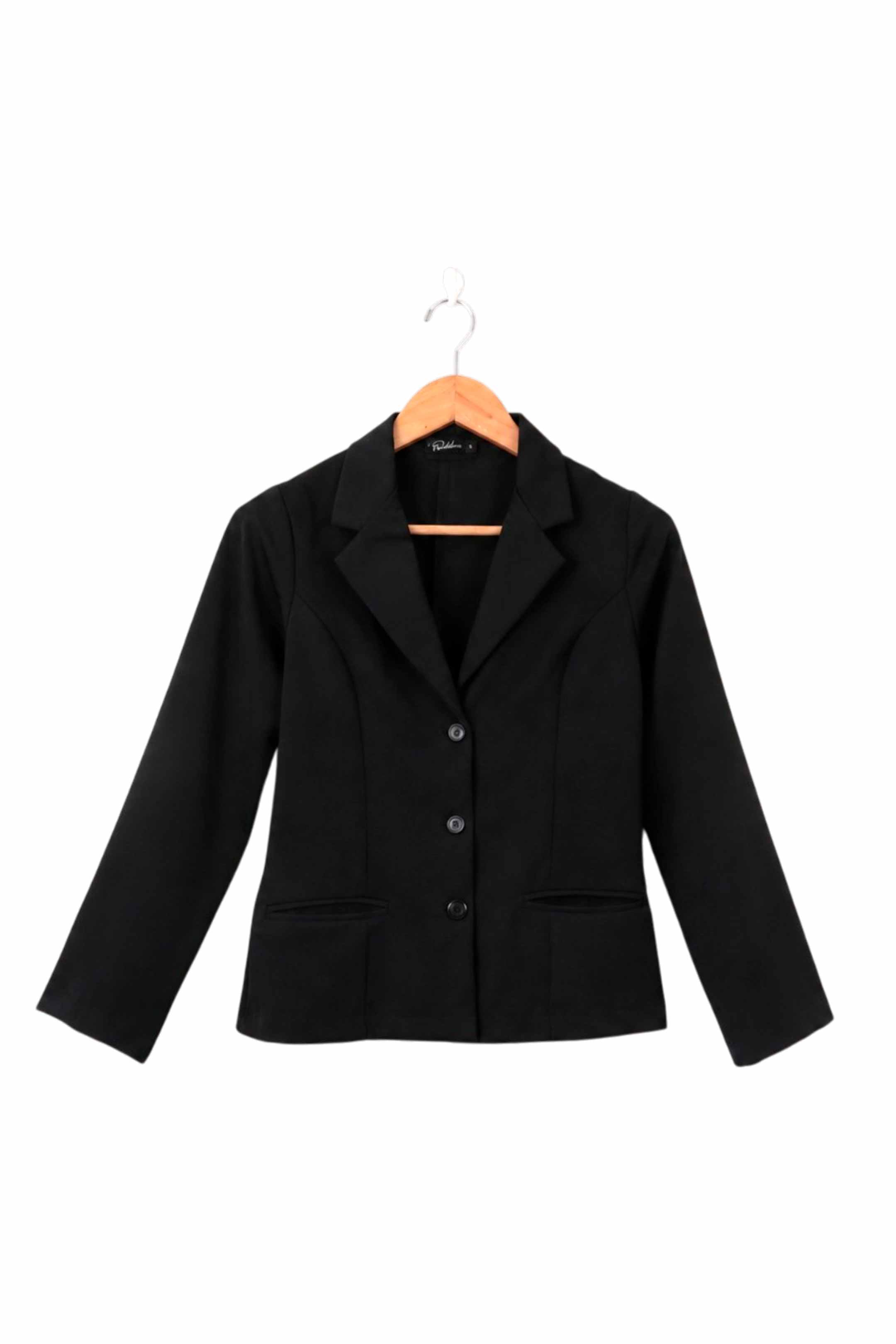 Chaqueta Basica Paulette Negroo