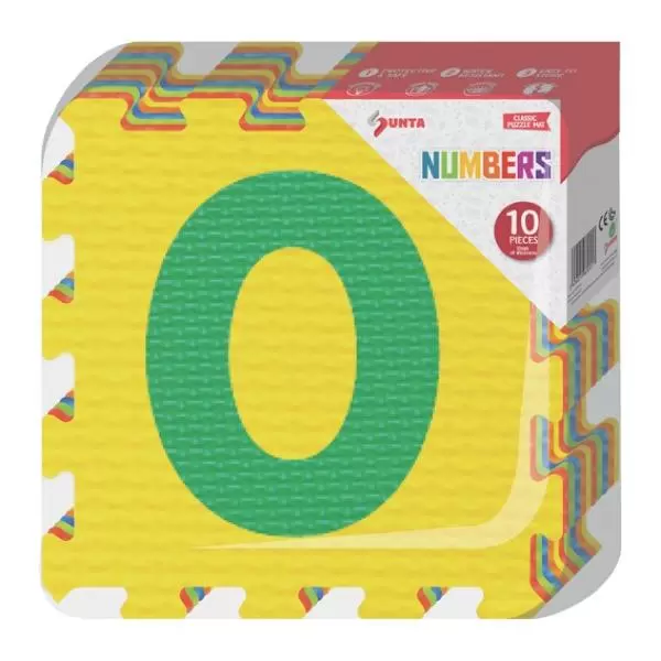 Alfombra numeros 10pz