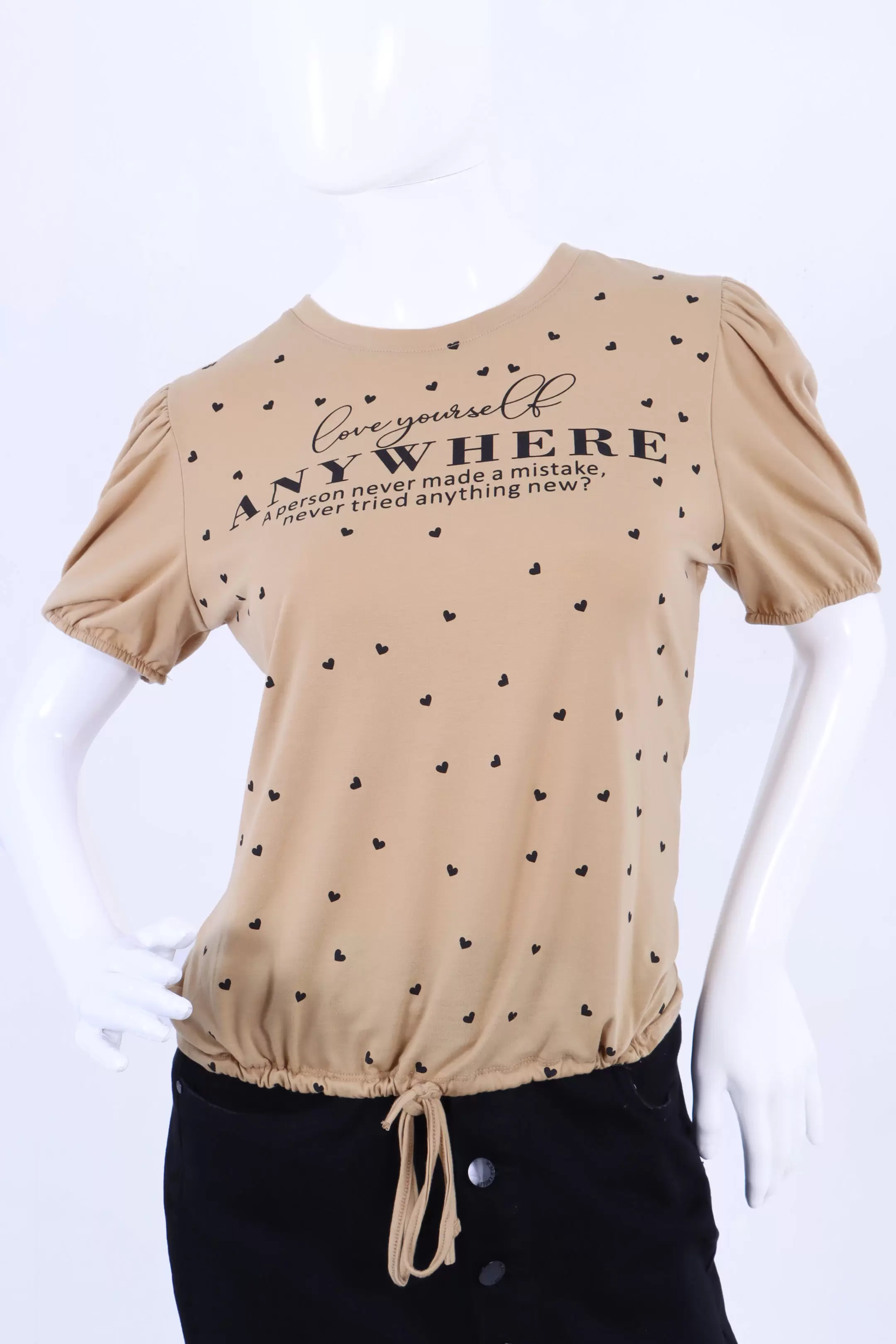 BLUSA RAYON WET LOOK T/S-XL