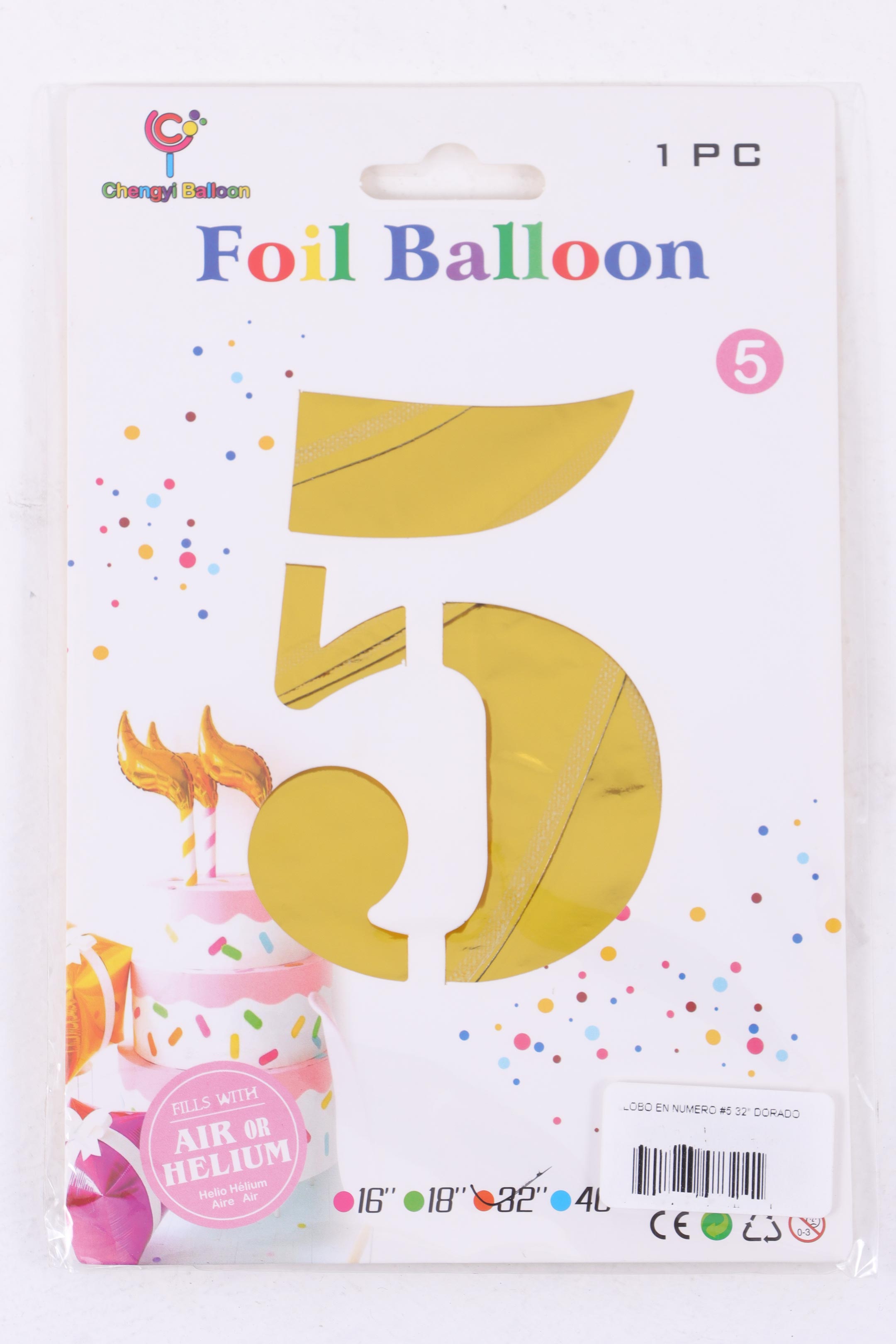 Globo en número 5