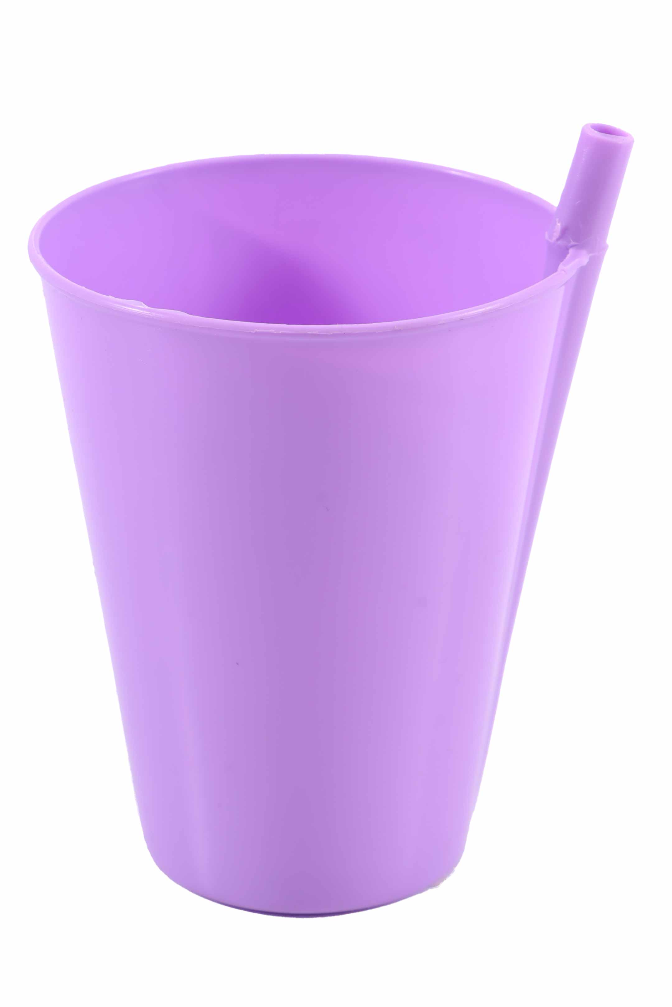 Vaso con pajilla