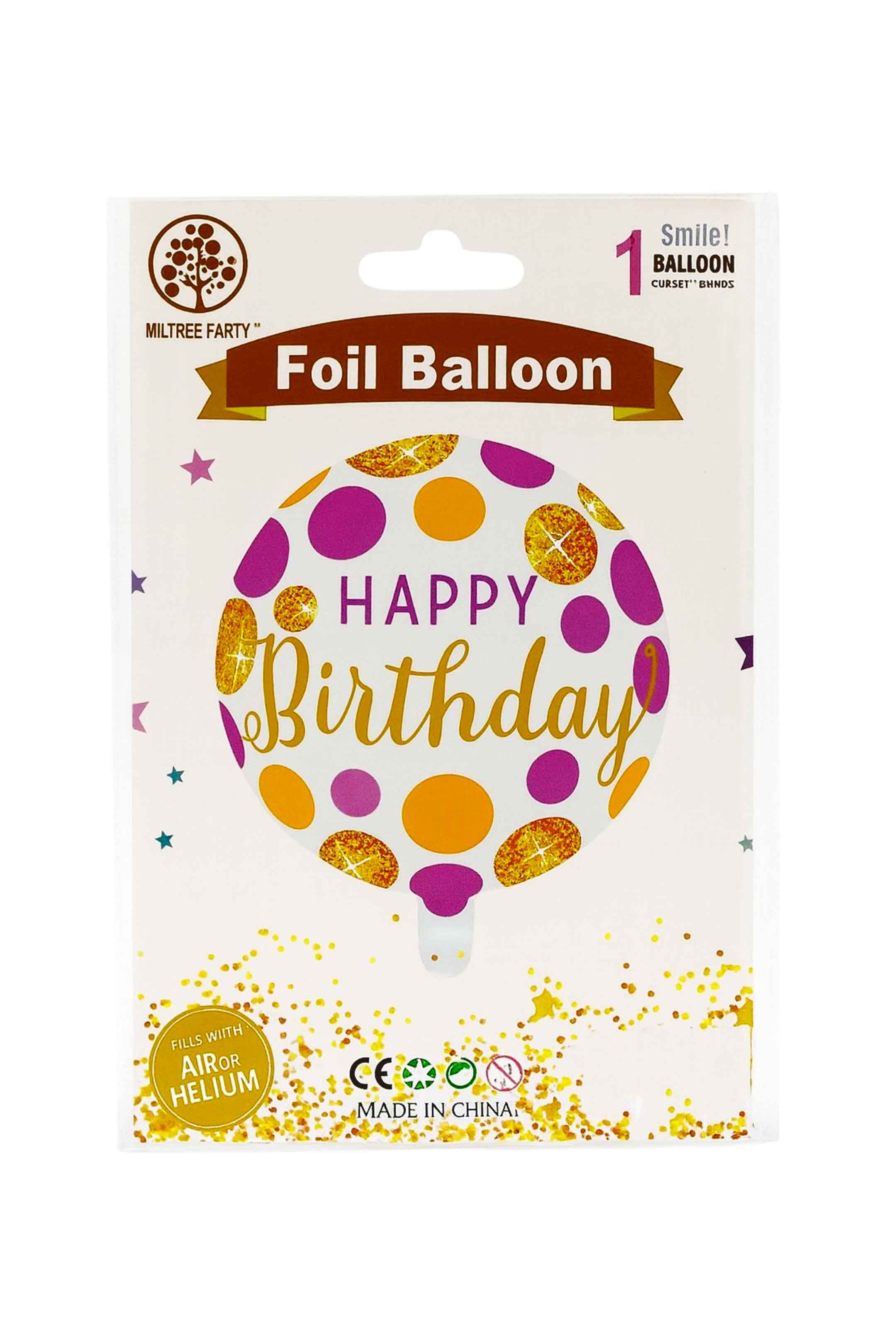 Globos para cumpleaños