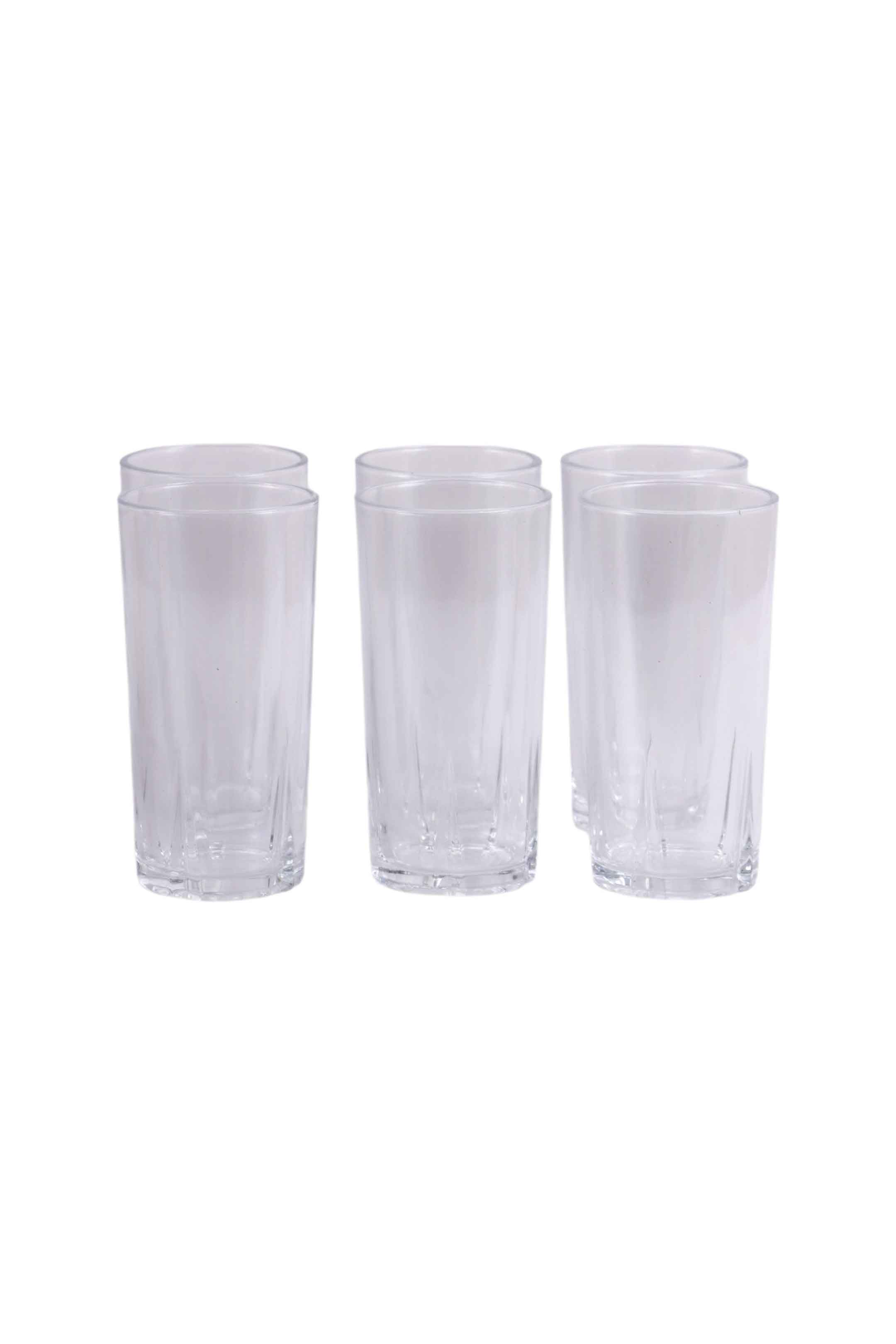 Set de vasos de vidrio