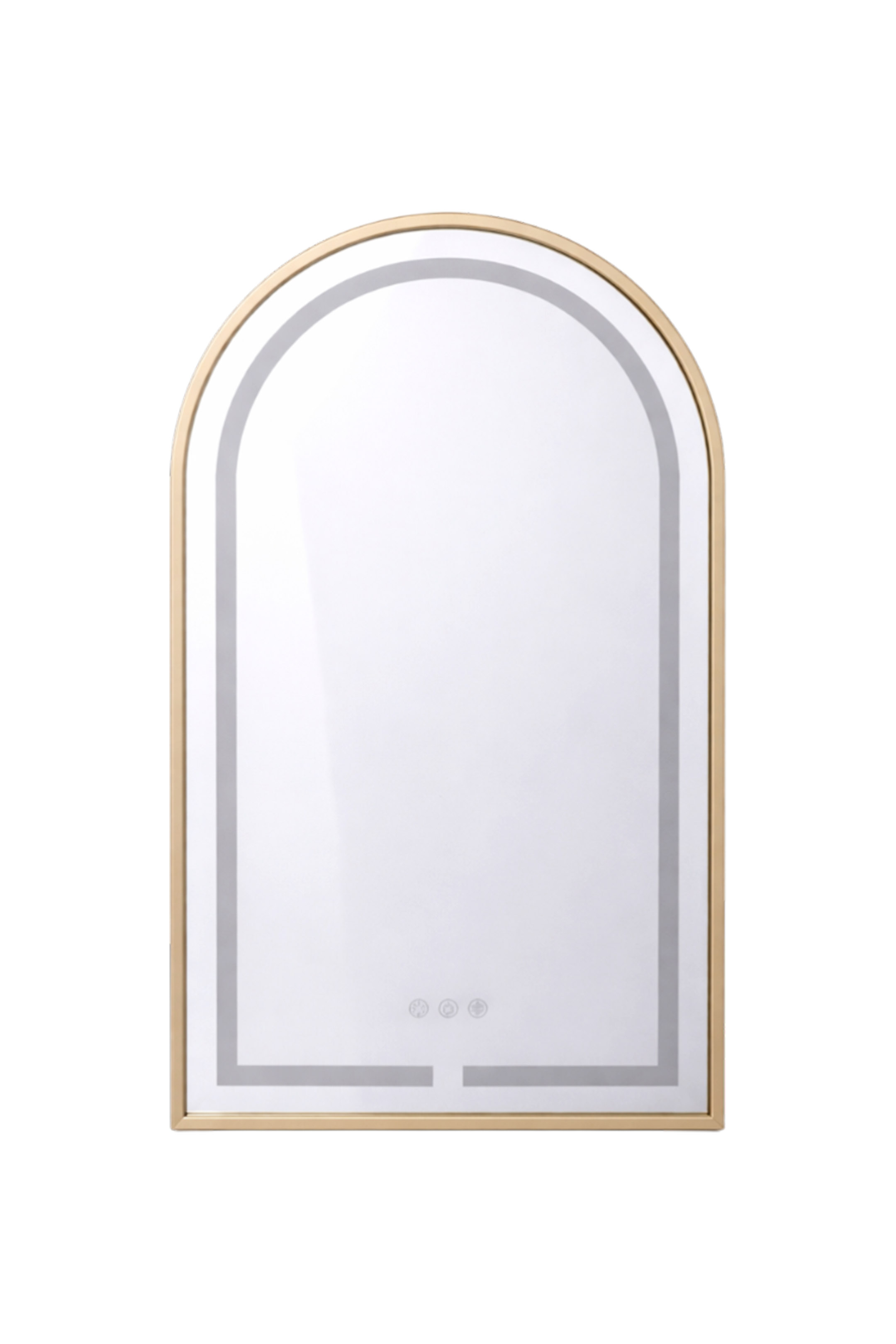 Espejo de pared con luz LED