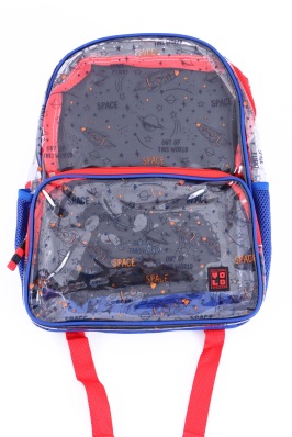 Mochila transparente niño