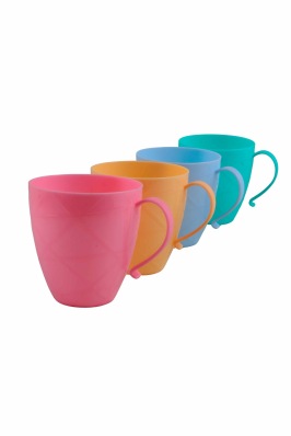Set de tazas plásticas