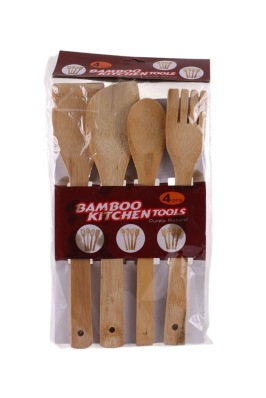 Set de utencilios de madera