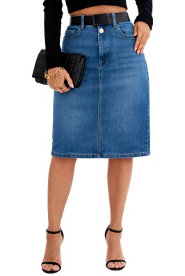 Falda de lona Mide Blossom