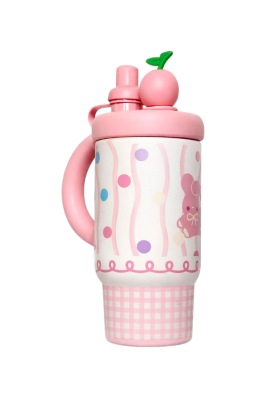 Vaso con pajilla