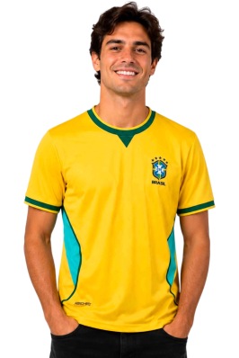 Camiseta deportiva Brasil