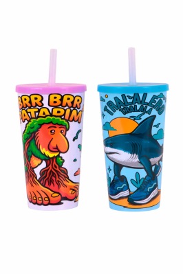 Vaso plastico infantil