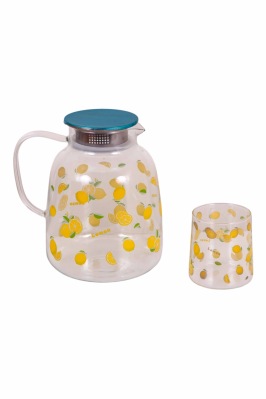 Set de pichel con vasos de Vidrio